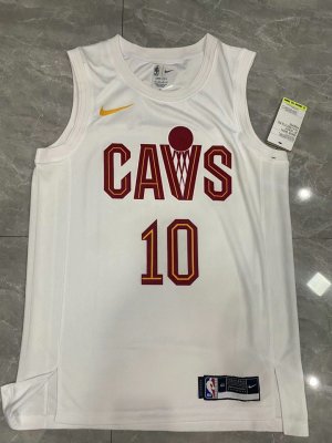 Maillot de Basket #10 Garland Cavaliers 22-23 Blanc